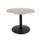 Holland Bar Stool Co 30" Tall OD214 Black Table Base 22" Diameter 30" Diameter White Ash Top by the HollBar Stool Co. OD214-2230BWOD30RWA - alternate 1